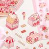 3sheets/bag Cute Cartoon 3D Landscape Stickers For Scrap Books Hand Account Art Handbooks Phone Cases Plans Notebook Decoration
