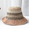 Summer High-quality Foldable Straw Hat Floppy Wide Brim Sun Cap Bowknot Beach Foldable Hats for Women Hiking Caps