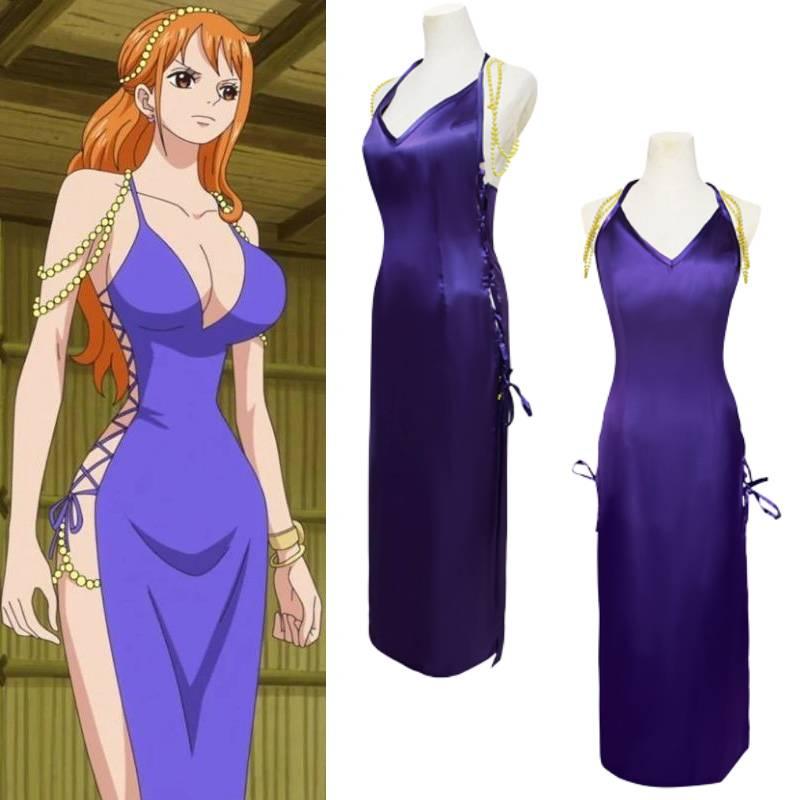 Sexy And Stylish One Piece Nami Cosplay Costume For Anime Lovers