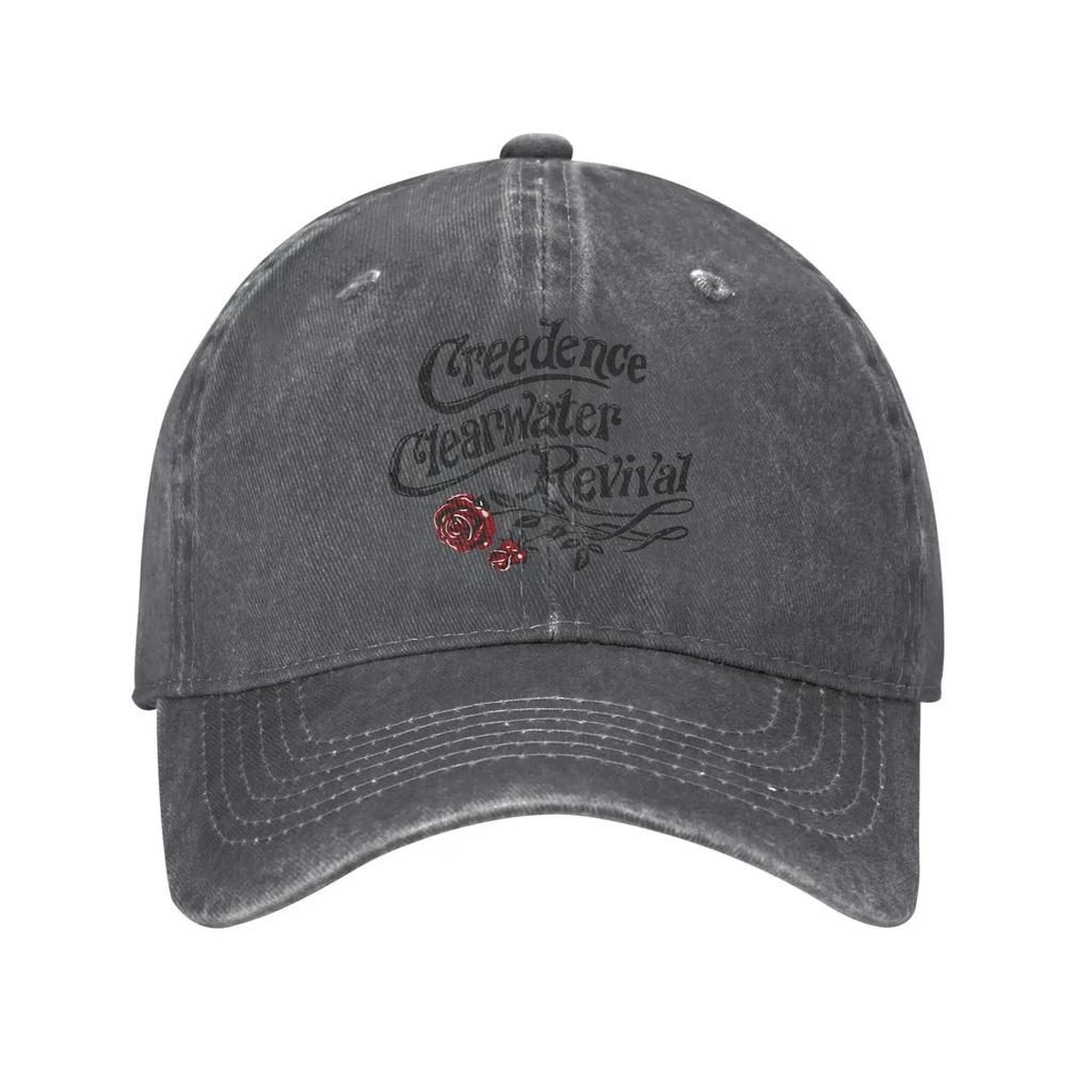 Creedence Clearwater Revivals Casual Baseball Cap For Women Men Summer Outdoor Sports Trucker  y2k Sun Visor Snapback Cap