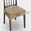 Leaf Pattern Chair Seat Cover Waterproof Solid Colors Anti-dirty Chair Slipcover Removable Anti-slip Elastic Seat Protectors