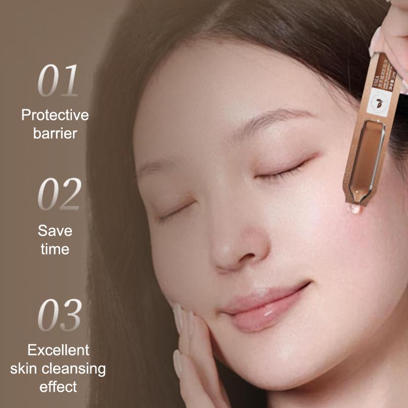 2Ml*10Pcs Camellia Natural Plant Makeup Remover Three-In-One Oil Eye Lip And Face Cleansing Oil Travel Portable Single Packaging