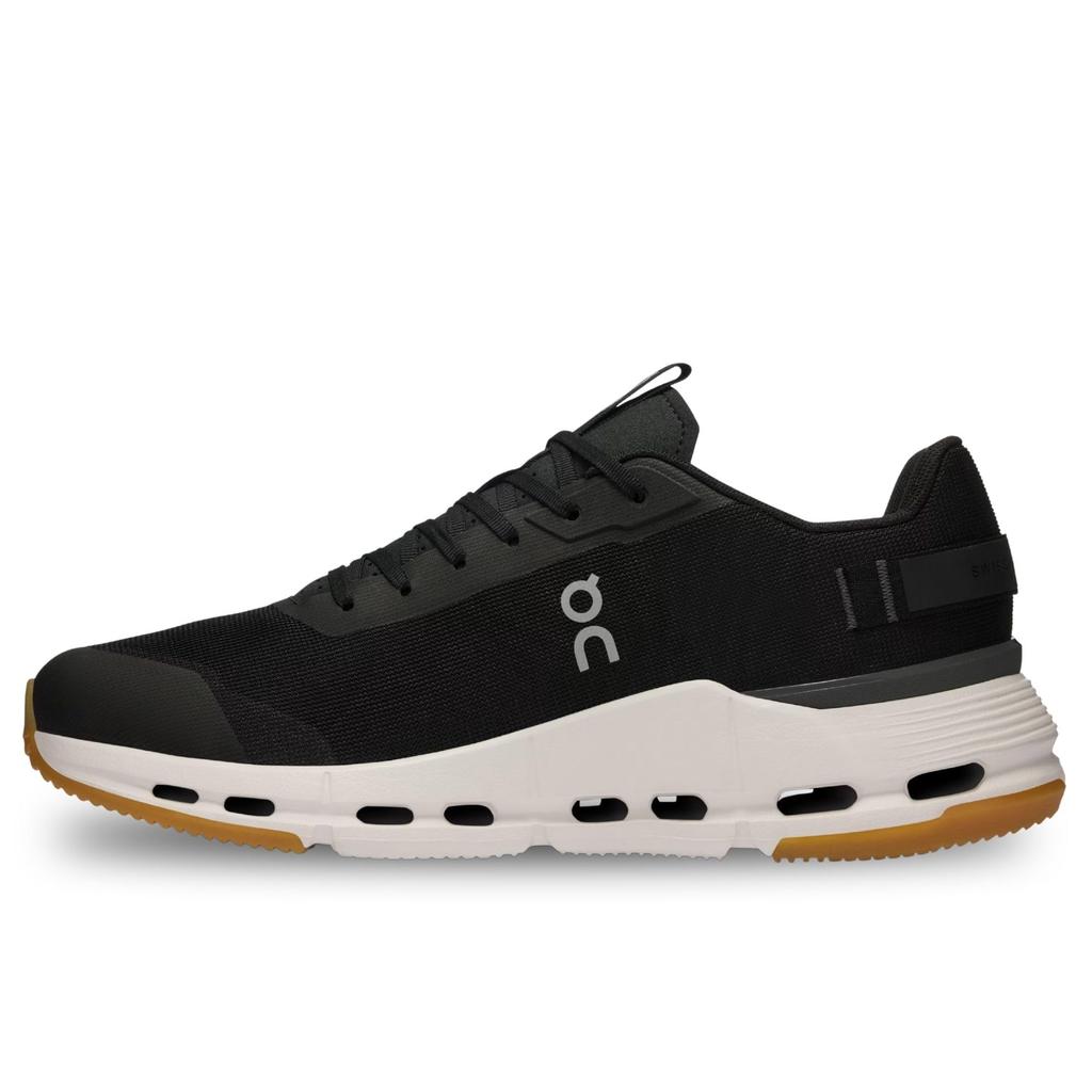 On Cloudnova Form 2 Running Black Size Cm Shoes, Ivory, Men's, 26.0