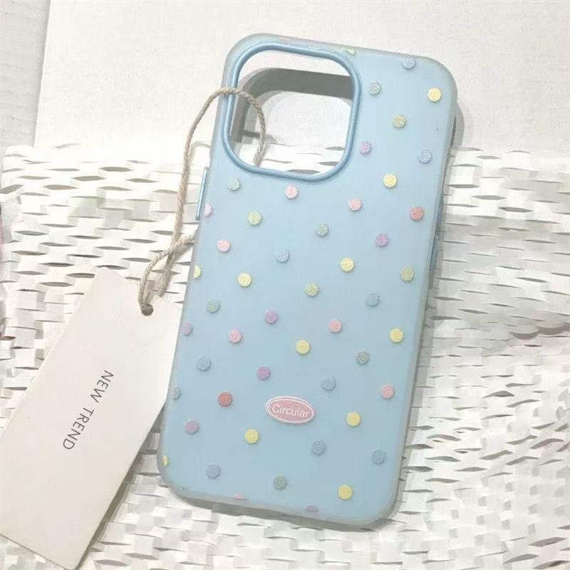 Etui z Kropkami Serce Kokardka Dla Honor 400 Lite Pro 90 Lite 5G X9D X7B X9B Magic 6 Lite Matowe 2 w 1 Galaretkowe Pokrowiec