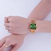 Retro Small Green Watch Luxury Women'S Watch Waterproof Steel Belt Women'S Watch