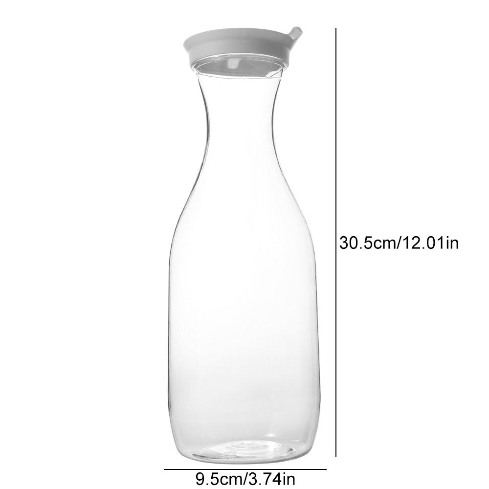 2pcs with Flip Cap Water Bottle 50 Oz Tea Jug Beverage Container Cold Water Pitcher Milk