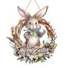 Easter Door Decoration Easter Rabbit Hanging Ornament for Home Happy Easter Door Hangers Pendant Easter Decoration