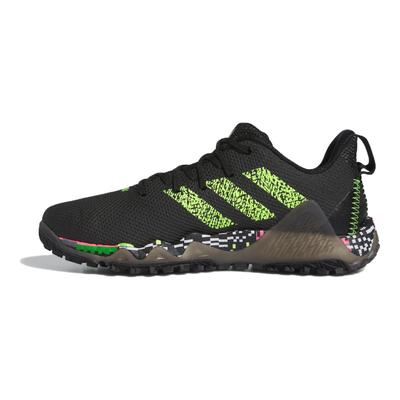 CodeChaos Comfortable Breathable Shock Absorbing Non-Slip Mid-Top Golf Shoes Unisex Golf Shoes Black IF5452