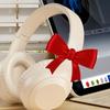 3D Bows Bow Headphone Accessories Silicone Headset Attachment Earphone Decor  For Friend Gift
