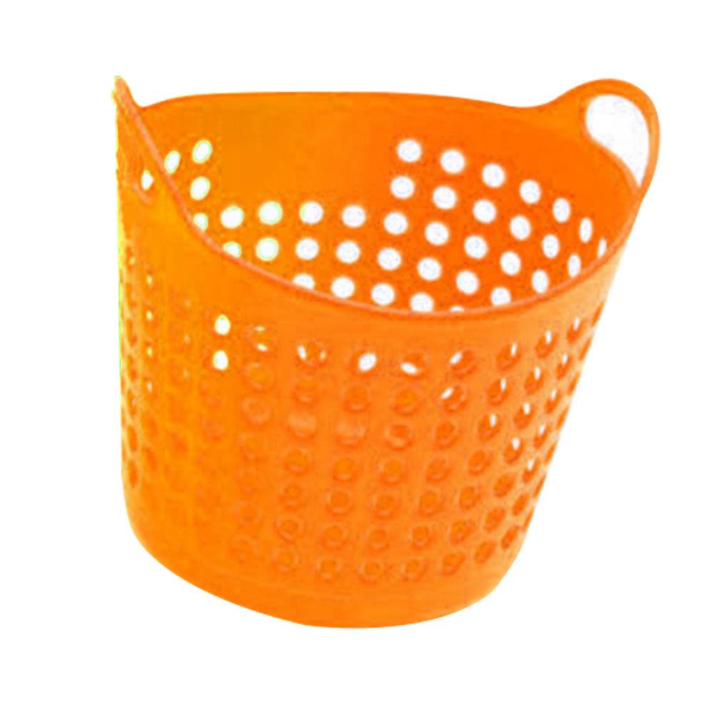 Portable Mini Plastic Basket Stationery Cosmetic Storage Basket Desk Storage Basket Jewelry Organizer Kitcken Storage Baskets