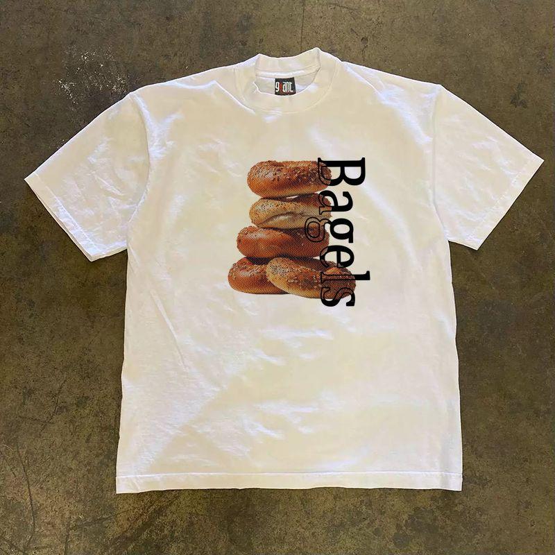 

Зарабатывайте деньги на благотворительность 260 г Тяжелый вес Чистый хлопок! Парная футболка с пончиком женская свободная с коротким рукавом мужская White 3XL [260g Heavy weight pure cotton]]