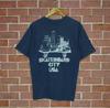 Rare!! Skateboard City USA Backprint Promo Skate Skatewear Promo T-shirt Size M