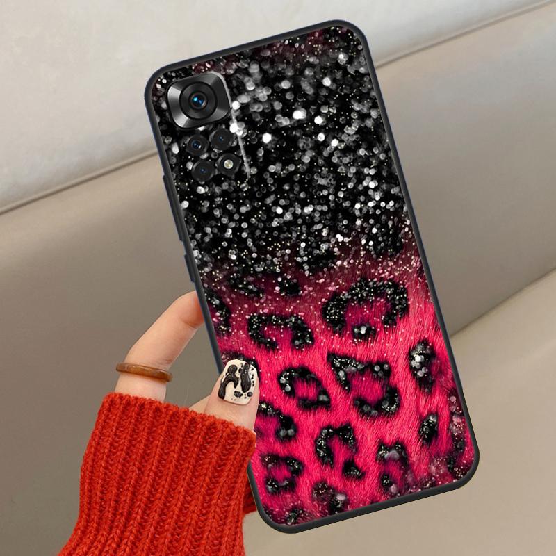 Leopard Print Case For Xiaomi Redmi Note 12 11 10 8 9 Pro 11S 10S 9S 8T Cover For Redmi 10 10C 9A 9C 9T