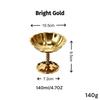 304 Stainless Steel Lotus Ice Cream Cup Mirror Polished Single Layer Dessert Bowl for Hotel Restaurant Bar