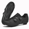 2026 MTB Cycling Sneaker Men A5 Leather Self-Locking Cleat Spd Road Bike Shoes Women Flat Trail Train Mountain Bicycle Shoes