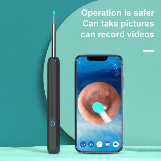 

Yousheng 1 комплект беспроводной визуальный ушной пинцет безопасный простой смартфон простой в эксплуатации инструмент для чистки ушей унисекс аксессуары