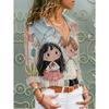Women's Fashion Casual Street Style Long Sleeve Shirt