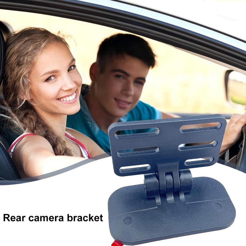 Car Rear View Camera Bracket Dash Cam Adjustable Rear Windshield Reversing Camera Bracket Universal Rear Window Camera Bracket