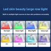 Folding Spray Spectrometer Seven-color Color Light Beauty Instrument Large Row Light Mask Skin Rejuvenation Instrument Beauty Salon