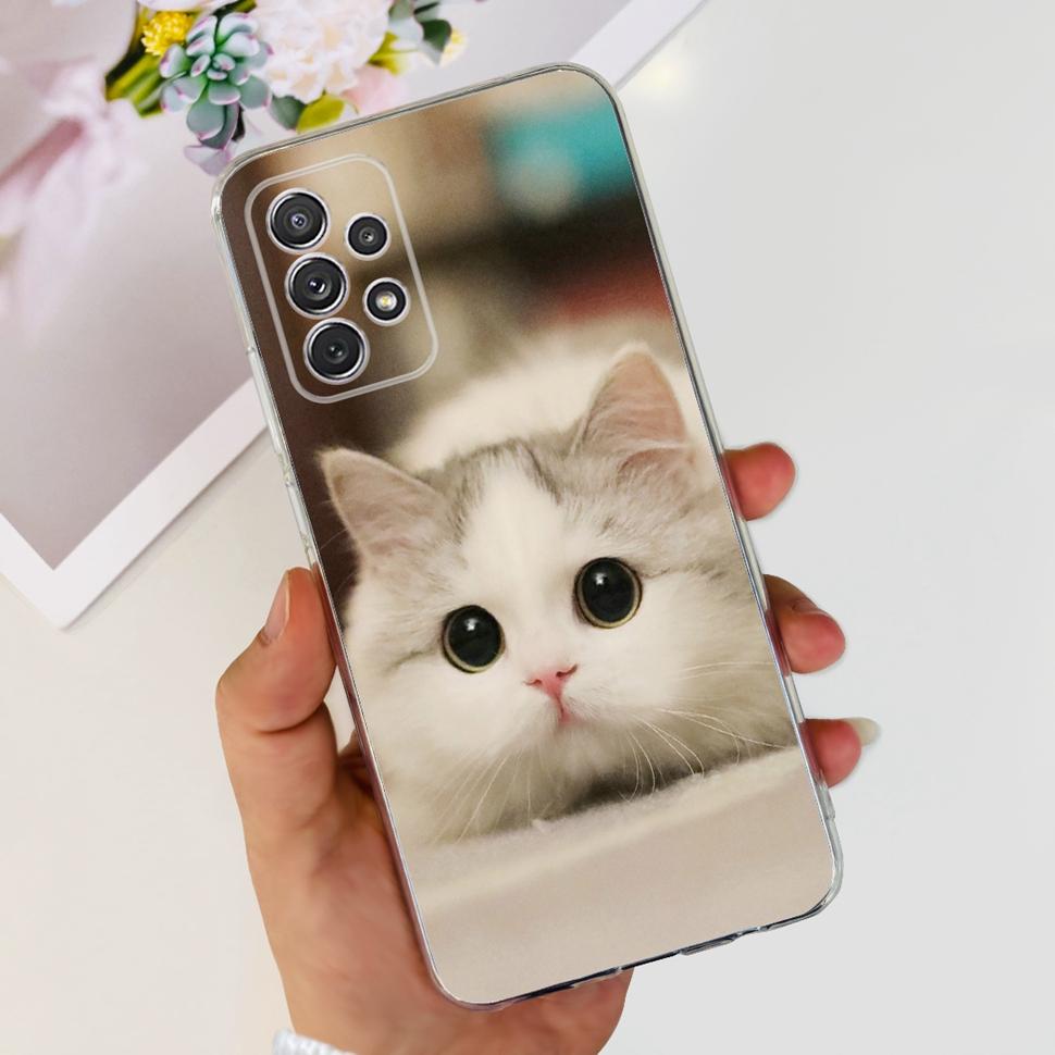 For Samsung Galaxy A53 5G Case Soft Silicone TPU Back Cover For Samsung A53 SM-A536B/DS Case 6.5" Phone Cover Shockproof Bumper