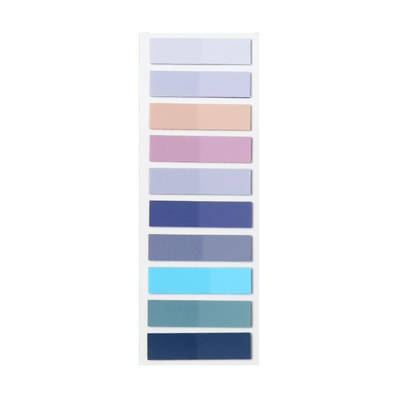 Aesthetic Sticky Note Memos Pad Easy To Write Simple Page Markers Colorful Sticky Notes Colourful Index Tabs