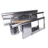 Wall Mounted Kitchen Organizer Rack Aluminium Alloy Hanging Blade Holder Tool Storage Racks for