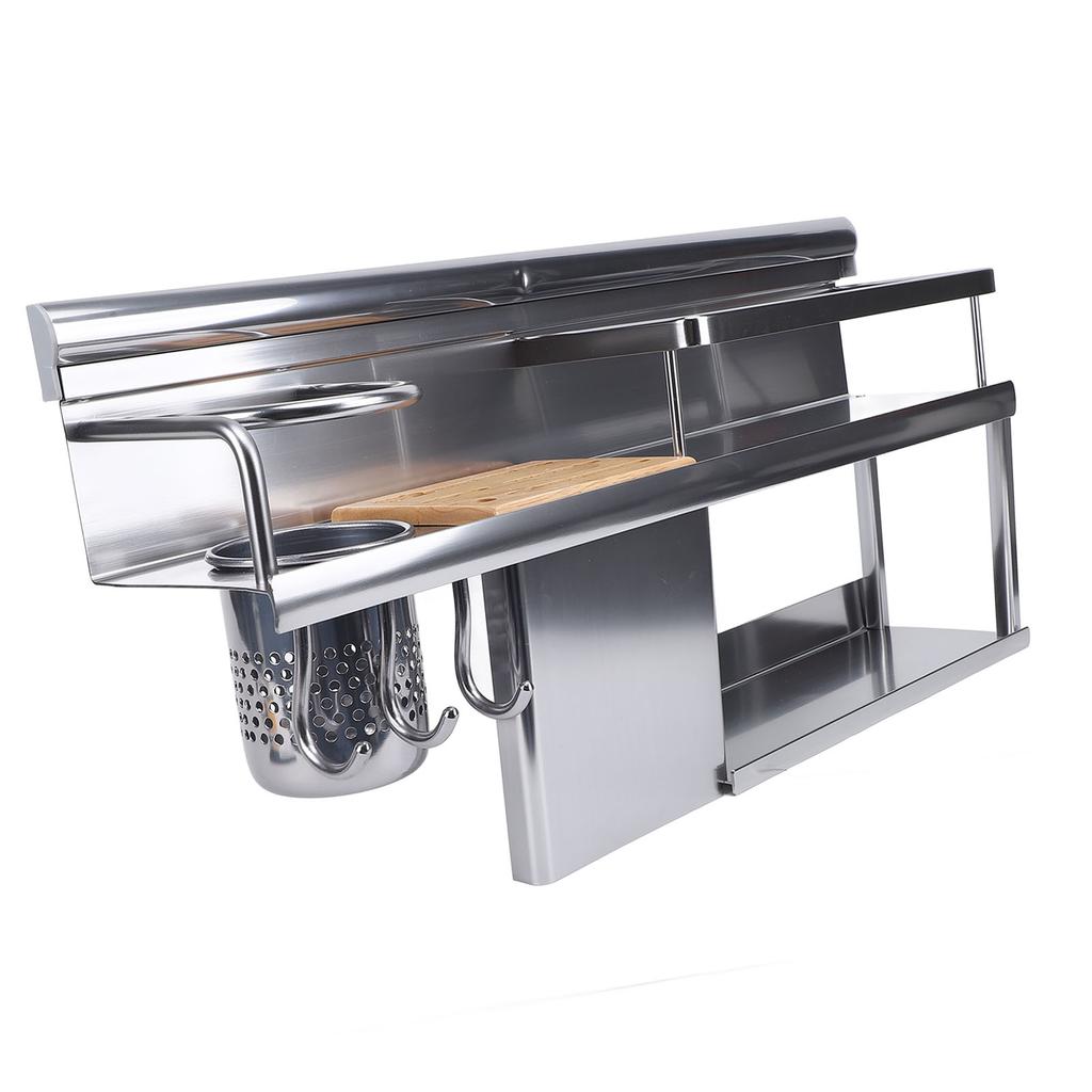 Wall Mounted Kitchen Organizer Rack Aluminium Alloy Hanging Blade Holder Tool Storage Racks for