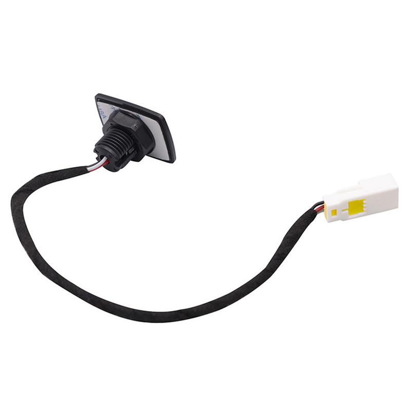 Car Rear Trunk Lid Lock Boot Release Handle Switch Tailgate Open Button for Kia Pride 2011 2012 2013 2014 2015 812601W220, 12V