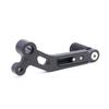 Motorcycle Folding Gear Shift Lever For 250SR SR250 Adjustable Length Replacement Accessories (Silver)