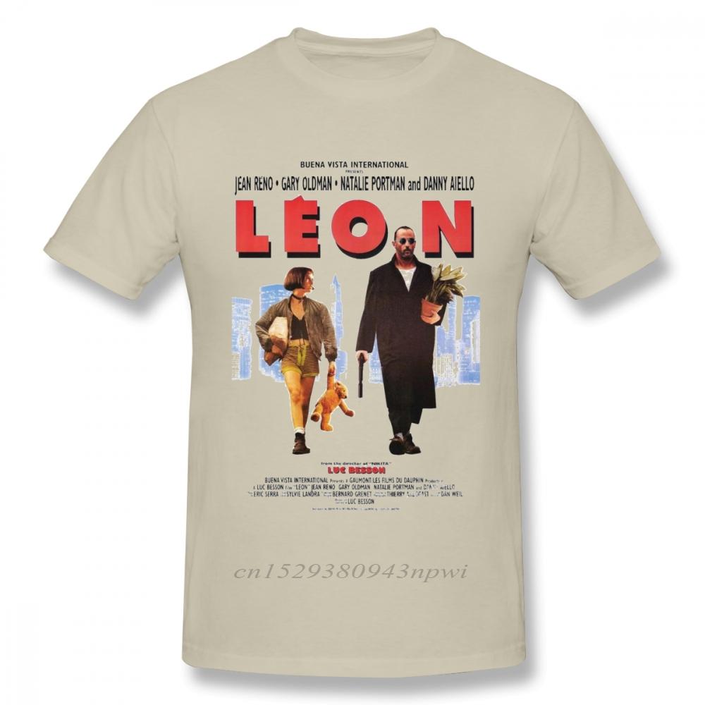 LEON The Professional Vintage T Shirt For Male 3D Print Nice Summer Breathable Camiseta Casual Top Design Tees