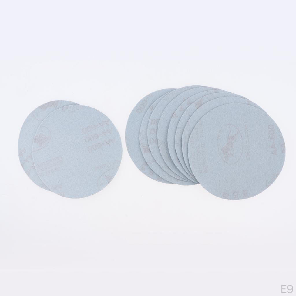 10Pcs 120mm 5inch 80-800Grit Discs Sanding Polishing Pad Equipment Oscillating Tool Pads