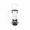 Transparent Tube Wild Bird Feeder Coated Metal Parts Wire Hanging Hook Hanging Bird Feeder Resting Perches Plastic