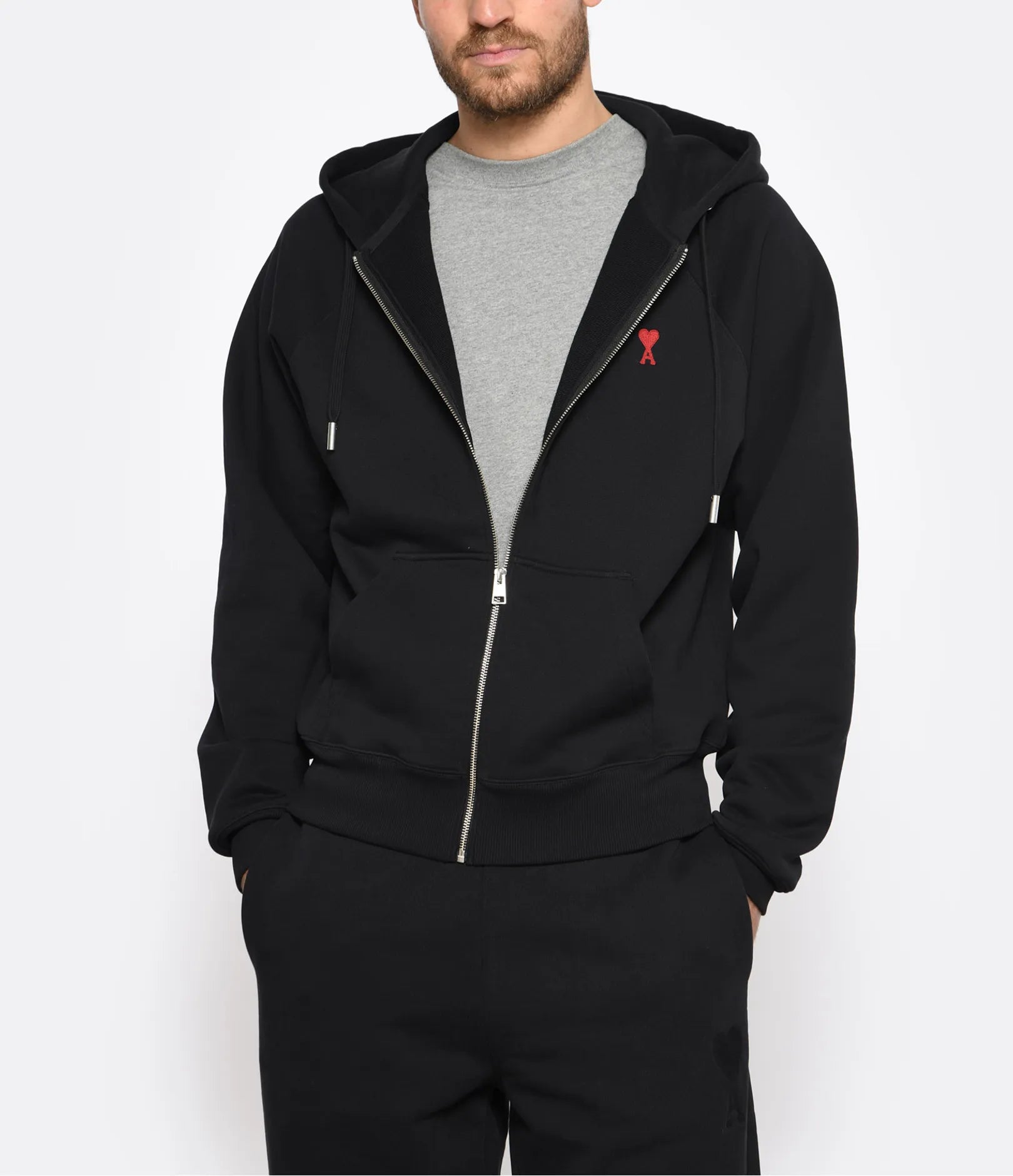 Ami De Coeur Zip-Up Hoodie –