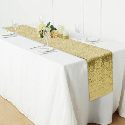 ראנר שולחן פאייטים 12x71 אינץ' ראנר שולחן מנצנץ קישוט שולחן למסיבה ליום הולדת חתונה מסיבת טרום לידה מסיבת ארוחת ערב