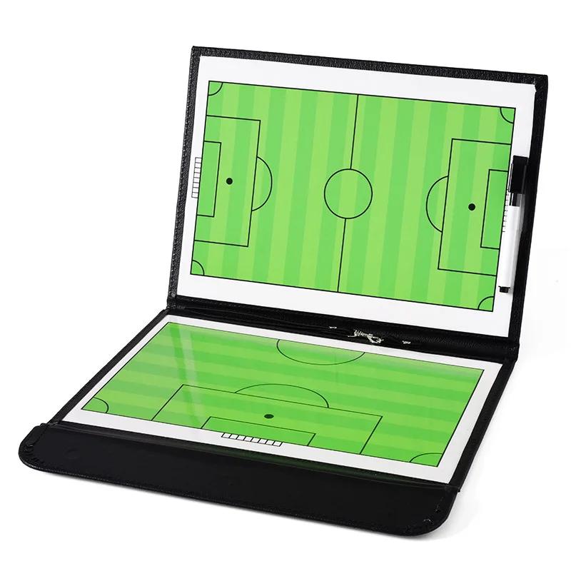 Planche tactique magnétique pliable de 54cm, planche tactique pour entraîneurs de Football, jeu de Football, presse-papiers tactiques d'entraînement en vogue