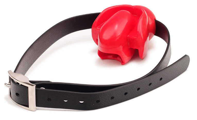 Fix Tongue Gag Red - BDSMaster - BDSM Gags