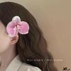 1Pcs Phalaenopsis Pearl Hair Clip Orchid Butterfly Hair Clip Duckbill Clip Summer Holiday Hair Accessories Bow Flower Hair Clips