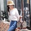 New Arrival Ethnic Style Handmade Woven Fabric Women Top Handle Bag Lightweight Mini Retro Simple Casual Ladies Handbag
