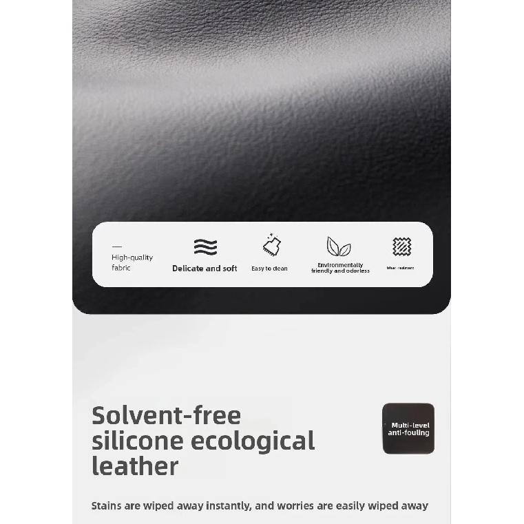 For Tesla Model 3 Y 2Pcs Seat Back Anti Kick Pad Leather Wear-Resistant Anti-Dirty Seat Backrest Protective Mat Car Accessories