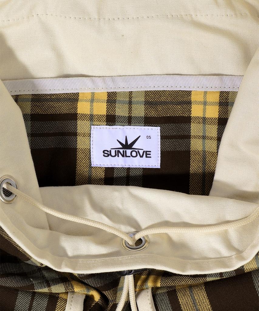Sunlovetour Flannel Explorer Daypack Yellow
