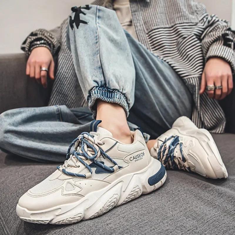 New Men Sport Shoes High Quality Breathable No Slip Running Shoes Tenis Sneakers Elasticity Damping Trainers Versatile Masculino