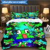 Space Un-speakable Adventure 3pcs K-pop Music Group Bedding set,Ideal for Bedroom, Dormitory,Including Duvet Cover And 2pcs Pillowcases,Fan Gifts