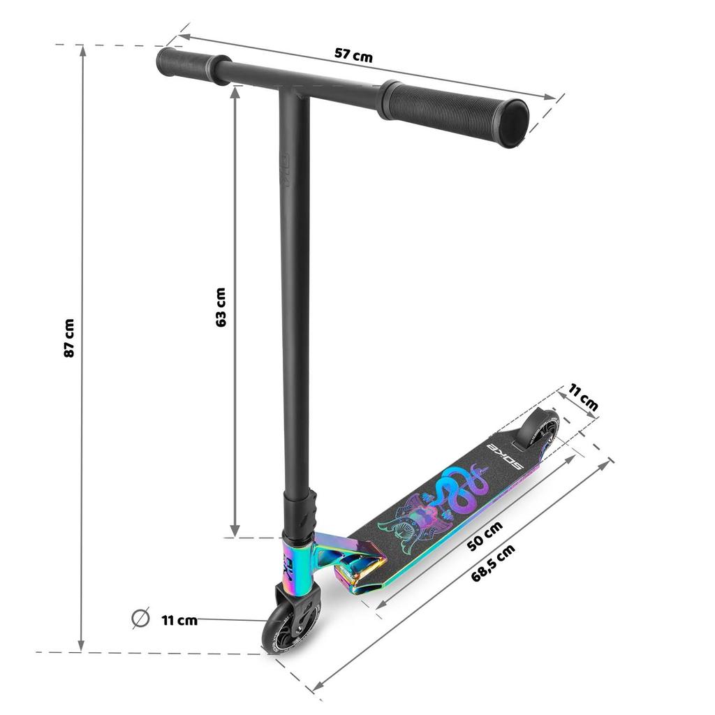 Soke Xtr Street Rainbow Trick Scooter