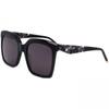 Scotch   Soda 54mm Grey Sunglasses Black