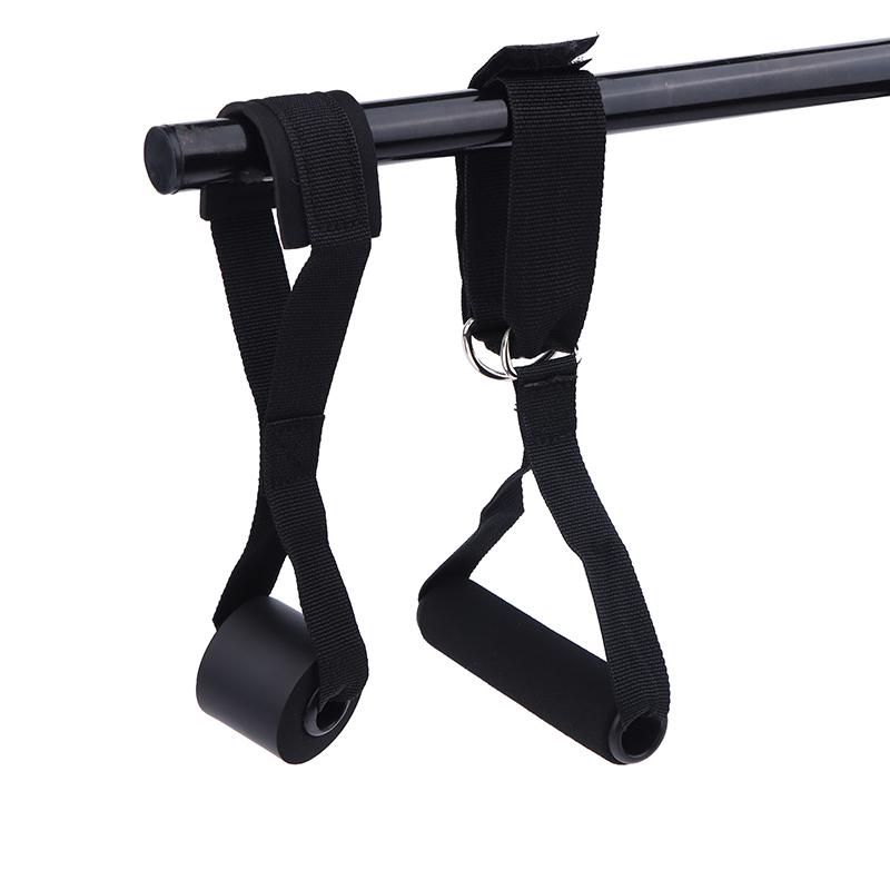 1Set Pull Rope Grip Fitness Accessories Exercise Band Handle Rally Handle For Yoga Hammock Handle Resistance Bands Foam Handle