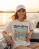 Lake Living Shirt, Vintage Lake Life Tee, Comfort Colors Hiking Shirt, Outdoorsy Summer Graphic Tee, Mountain Lake Shirt, Mountains T-Shirt