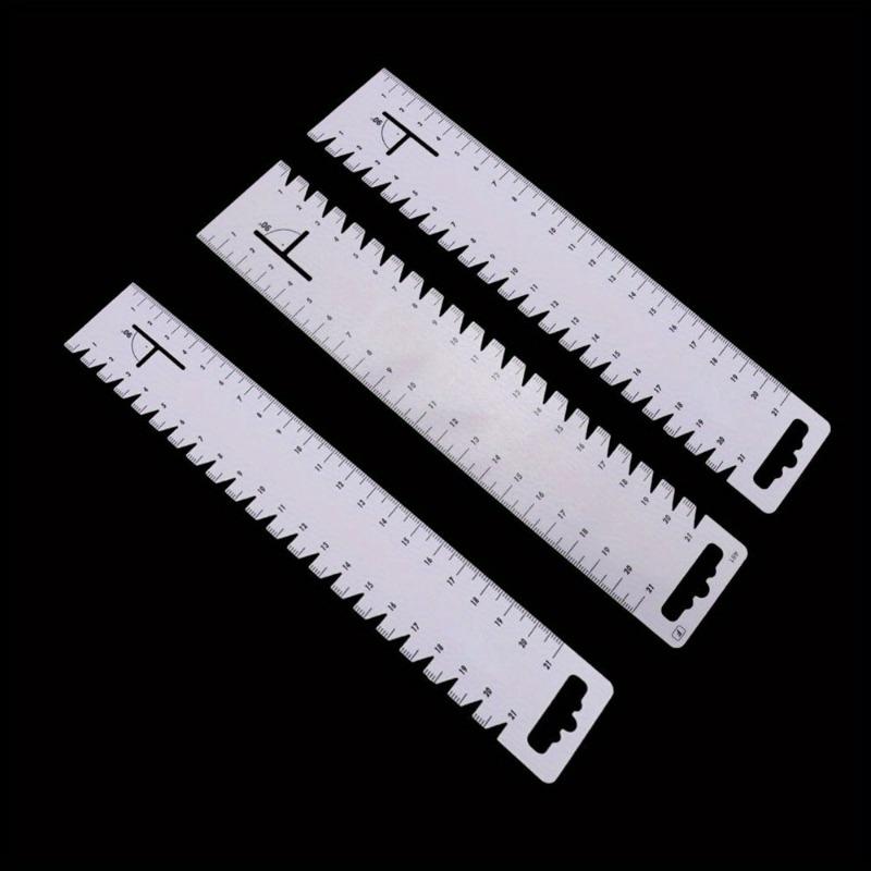 DIY Sewing Patchwork Ruler Ultrathin Soft 21cm Sewing Tools Accessories Quilting Tools Handmade