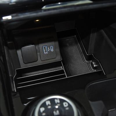 Für Ford Explorer 2020 2025 2025 2025 2025 Armlehnen-Aufbewahrungsbox ABS Auto Mittelkonsole Organizer Zubehör Innenraum-Aufbewahrungsbox