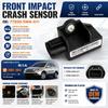 Plug Play Impact Sensor with Integrated Rectangular Electrical Housing and Metal-Lined Mounting Structure for 2007-2011 2.4L Vehicle Front Sensor