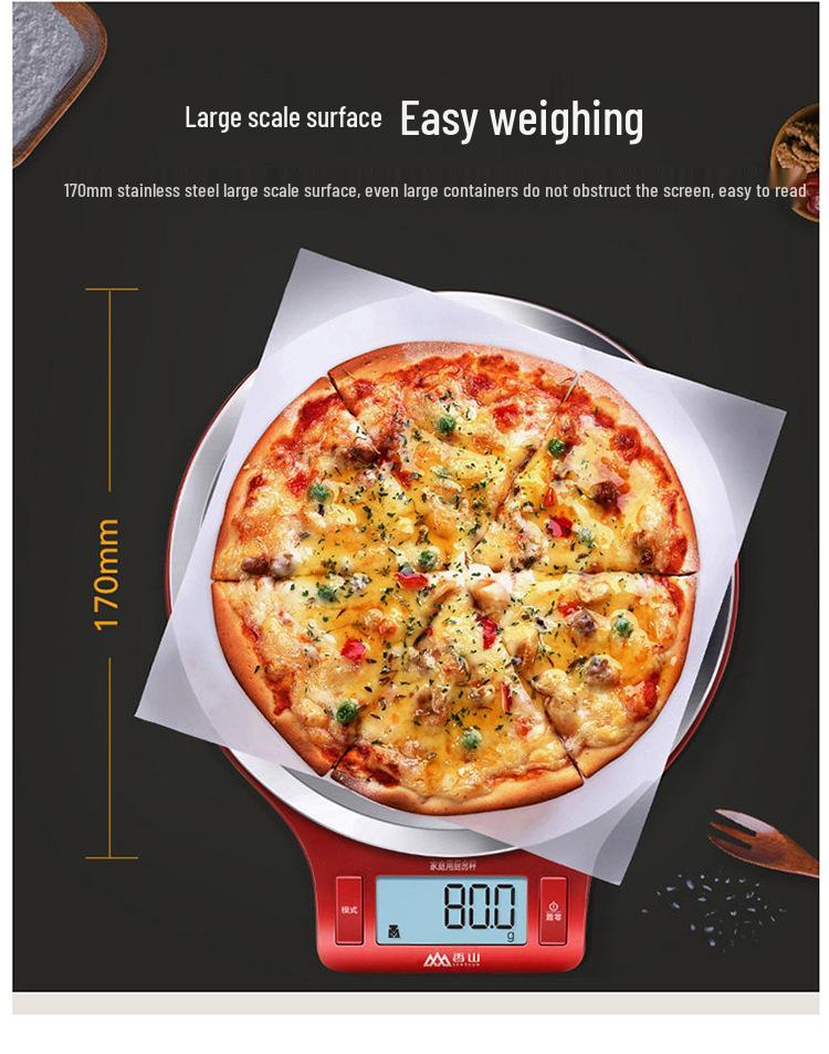 Xiangshan 5KG Kitchen Electronic Scale with 0.1g Precision for Baking and Household Use